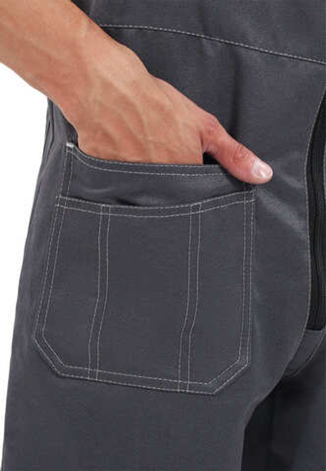 Полукомбинезон "РОЛЬФ" цвет: Т.СЕРЫЙ