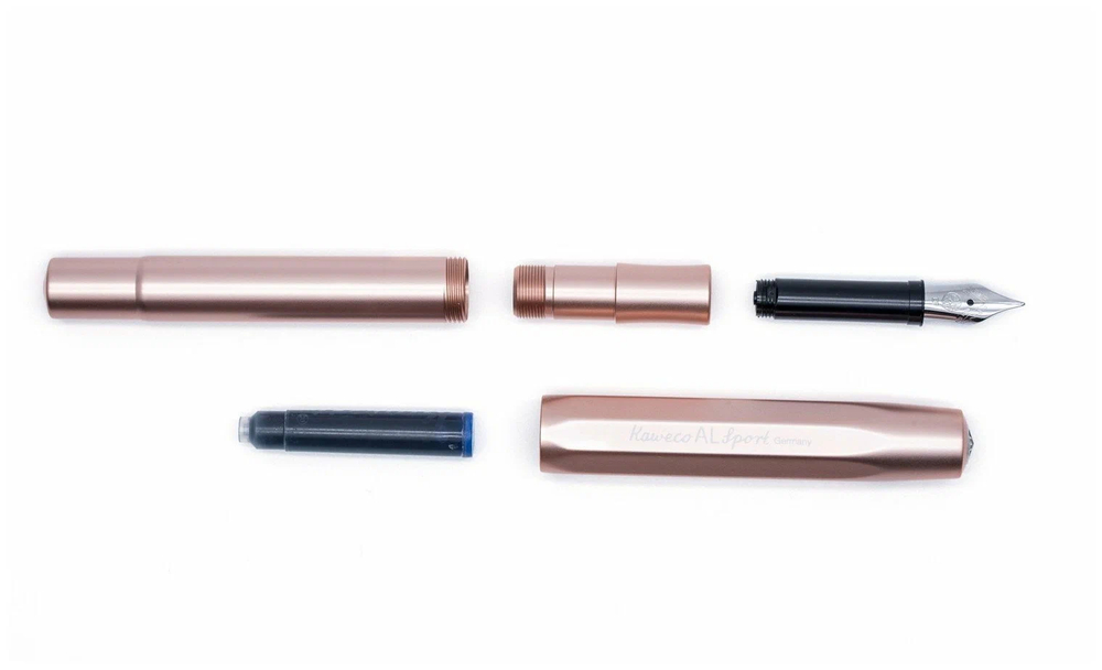 Перьевая ручка Kaweco AL Sport Rose Gold EF (10001243) 0.5 мм розовое золото