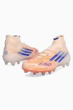 Бутсы adidas F50 Elite Mid FG/AG для женщин - оранжевый