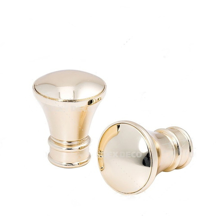 Наконечники "Луксор" d25 мм, цвет золото глянец