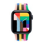 Умные часы Apple Watch SE 3 (2025) GPS, 40mm, Midnight Aluminium Case with Pride Edition Sport Band, M/L