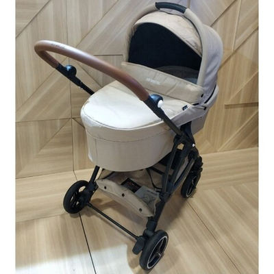 Детская коляска Baby Monsters Compact 3 в 1 (бежевый)