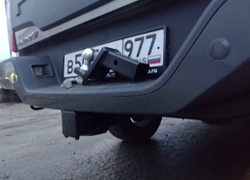 Фаркоп с элект. Smart, на Foton Tunland G7 2023- (паспорт и сертификат в комплекте) FA 0650-E, Бизон