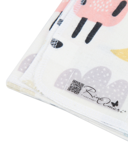 Пеленка Овечки фланель RinaAmari