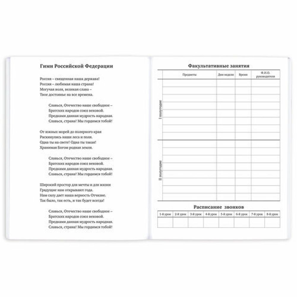 Дневник 1-11 класс 40 л., на скобе, ПИФАГОР, обложка картон, МИКС "Универсальный", 107139