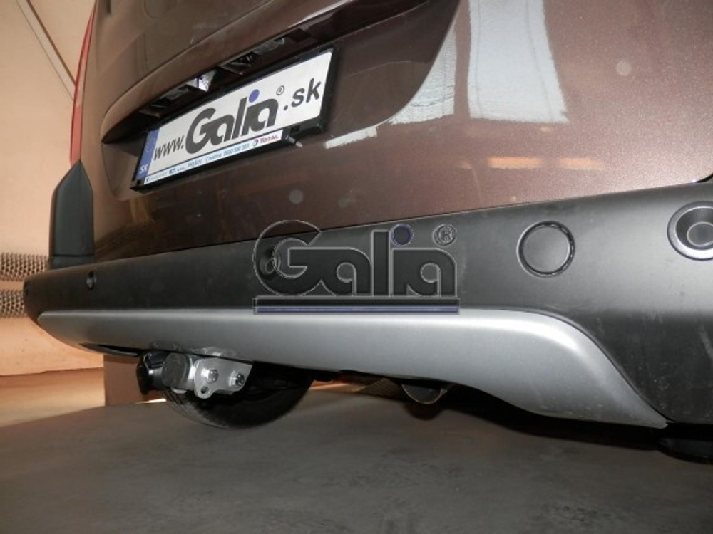 Фаркоп оцинкованный Galia C052A для Peugeot Partner 2008-, Citroen Berlingo 2008-(паспорт и сертификат в комплекте)(без электрики)