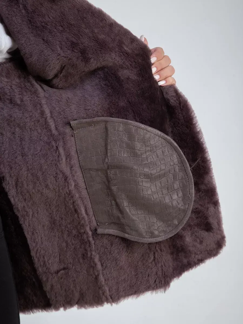 Дубленка зимняя натуральная