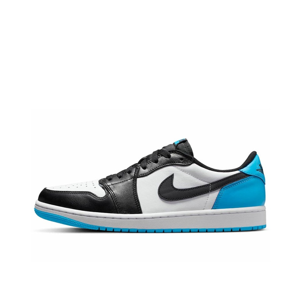 Кроссовки Air Jordan 1 Low Black and Dark Powder Blue
