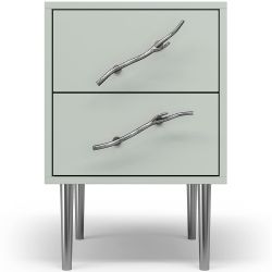 Тумба Арт Колор matte Стайл Сильвер Серый дым матовый