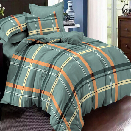 Комплект постельного белья "ВЛ. ЦВЕТ ДЖУНГЛЕЙ", поплин, 100% хлопок, Россия.