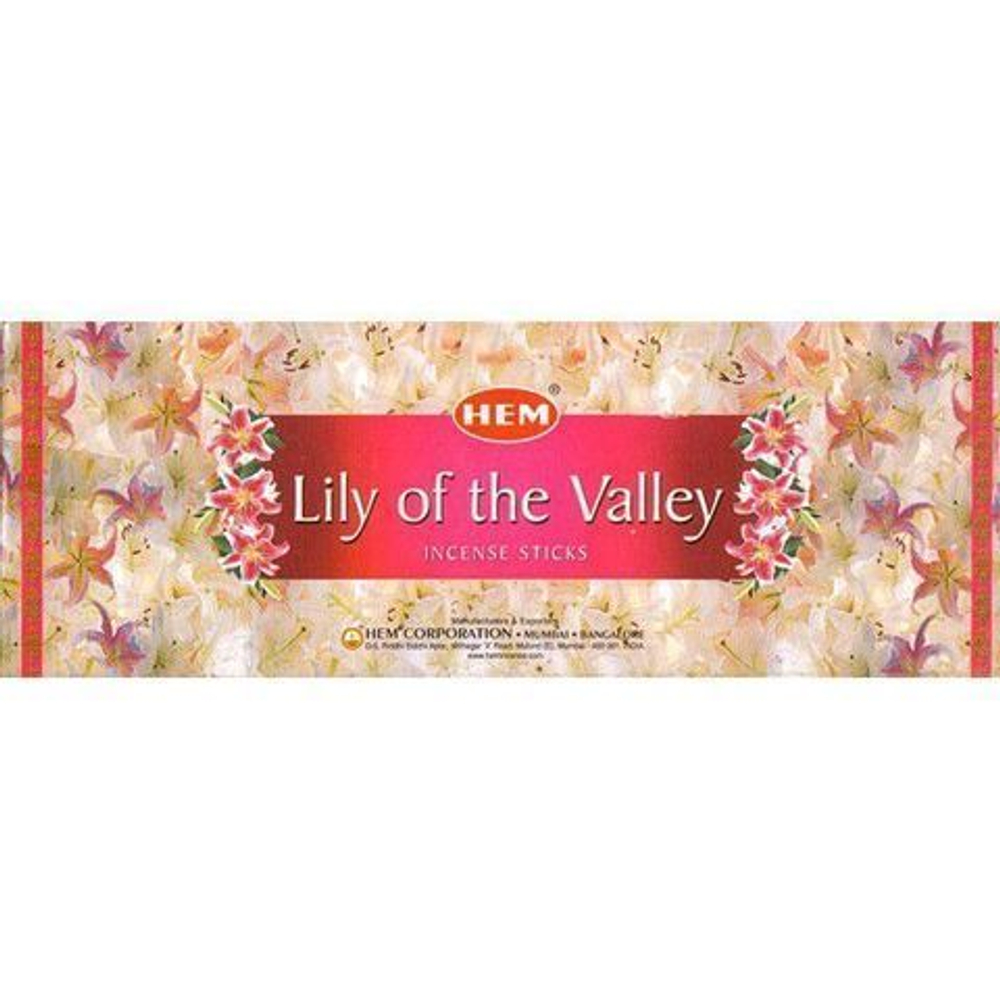 HEM Lily of the Valley четырехгранник Благовоние Ландыш