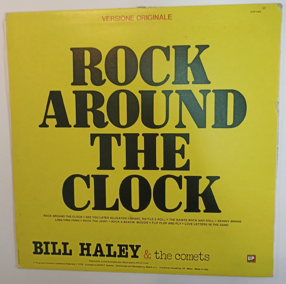 Bill Haley and The Comets Rock Around The Clock (Italy 1978)