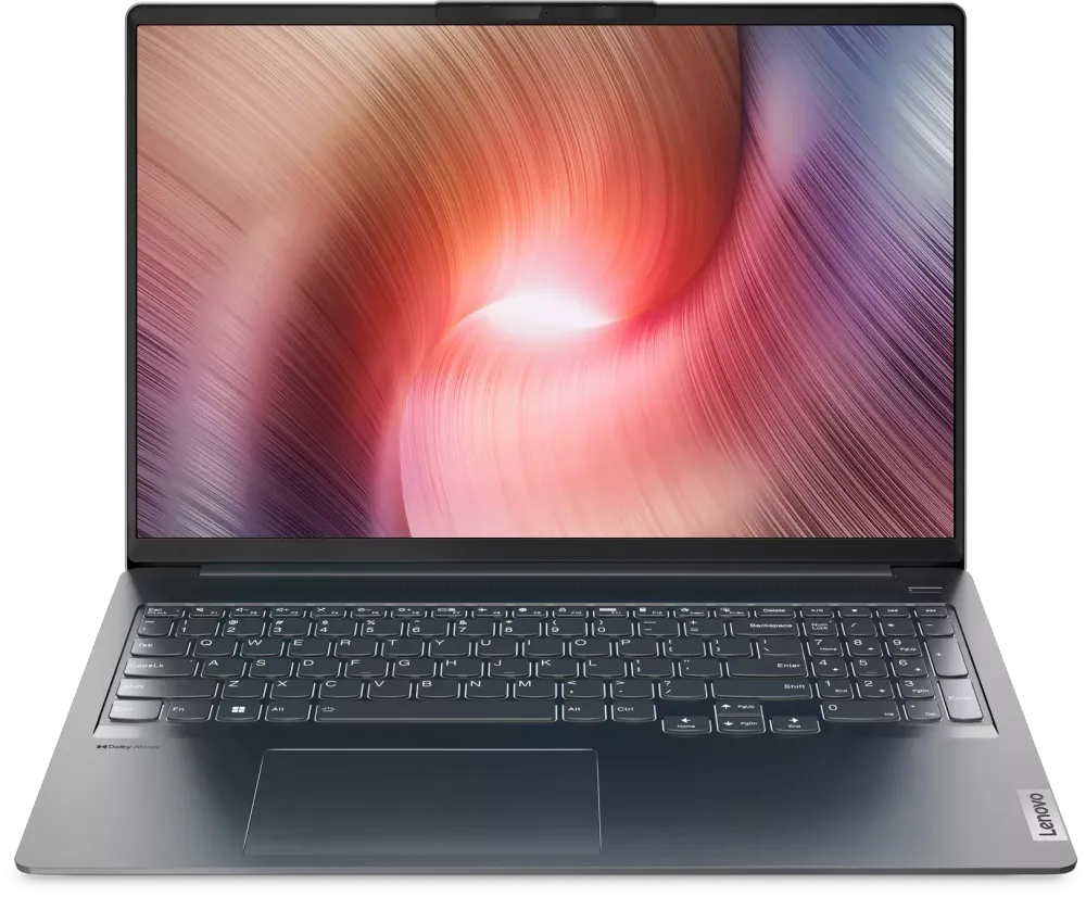 Ноутбук Lenovo IdeaPad 5 Pro Gen 7, 16&amp;quot; (2560x1600) IPS 120Гц/AMD Ryzen 7 6800HS/16ГБ LPDDR5/512ГБ SSD/Radeon Graphics/Без ОС, серый [82SN0045RK]