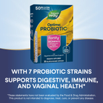 Nature's Way, Optima® Probiotic, Fortify®, пробиотик для женщин, 50 млрд, 30 капсул с отсроченным высвобождением
