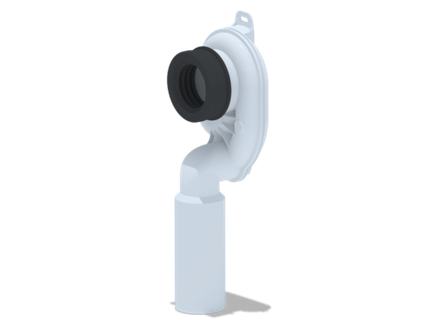 Сифон для писуара с вертикальнвыходом D-50 мм