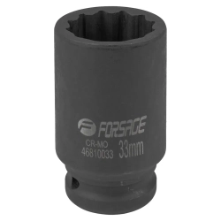Головка ударная глубокая 3/4'', 33мм (12гр.) Forsage F-46810033