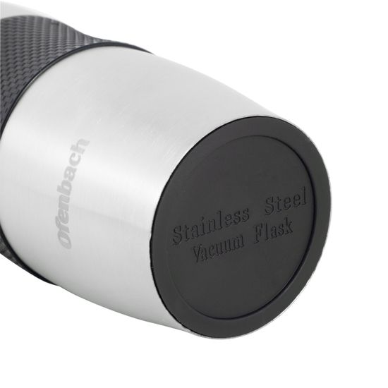 Термокружка 380 мл. из нержавеющей стали Ofenbach NB 101304 с TPR вставкой