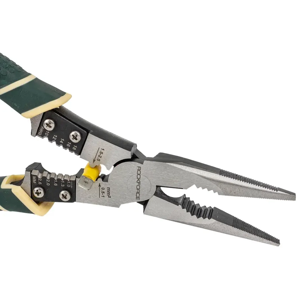 Длинногубцы для снятия изоляции 230мм RockForce RF-610M230