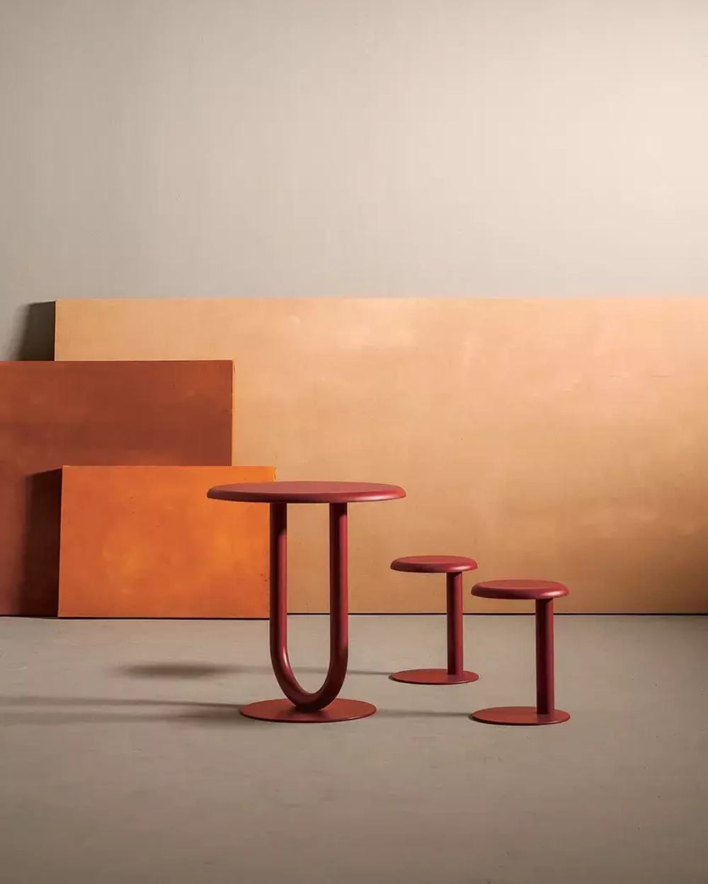 Табурет Strong DESALTO сталь/ruggine outdoor 330х330х450h