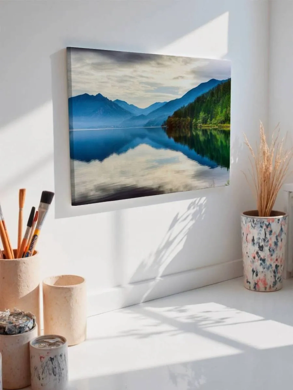 Картина на стену 40 X 50 Горный пейзаж