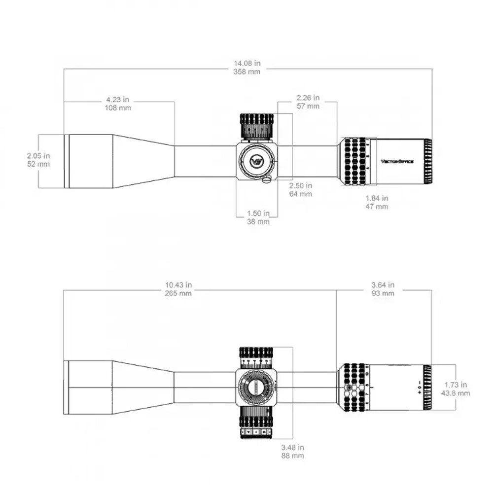 Прицел Vector Optics Sentinel 4-16x44 (SCFF-56)
