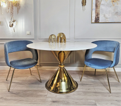 Стол обеденный белый Caracas Dining Table