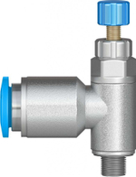 Дроссель с обратным клапаном Festo GRLA-M5-QS-6-RS-D