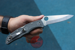 Нож Spyderco Endura Grey HG (версия 2024г) C10PGY