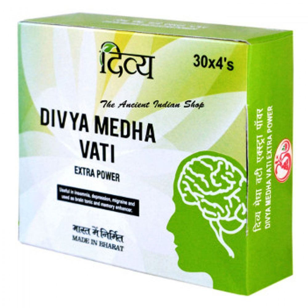 МЕДХА ВАТИ ДИВЬЯ (MEDHA VATI DIVYA), 120 ТАБЛЕТОК