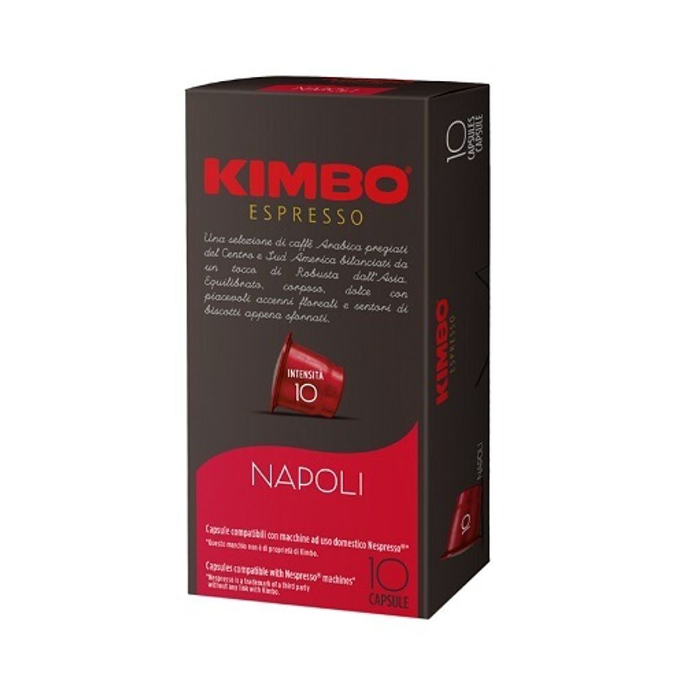 Kimbo Napoli, для Nespresso, 10 шт.