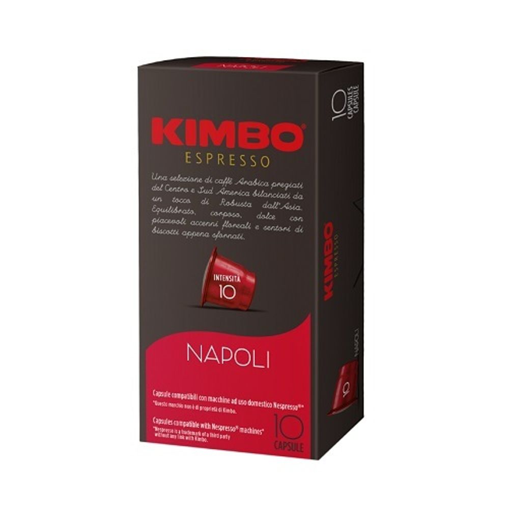 Kimbo Napoli, для Nespresso, 10 шт