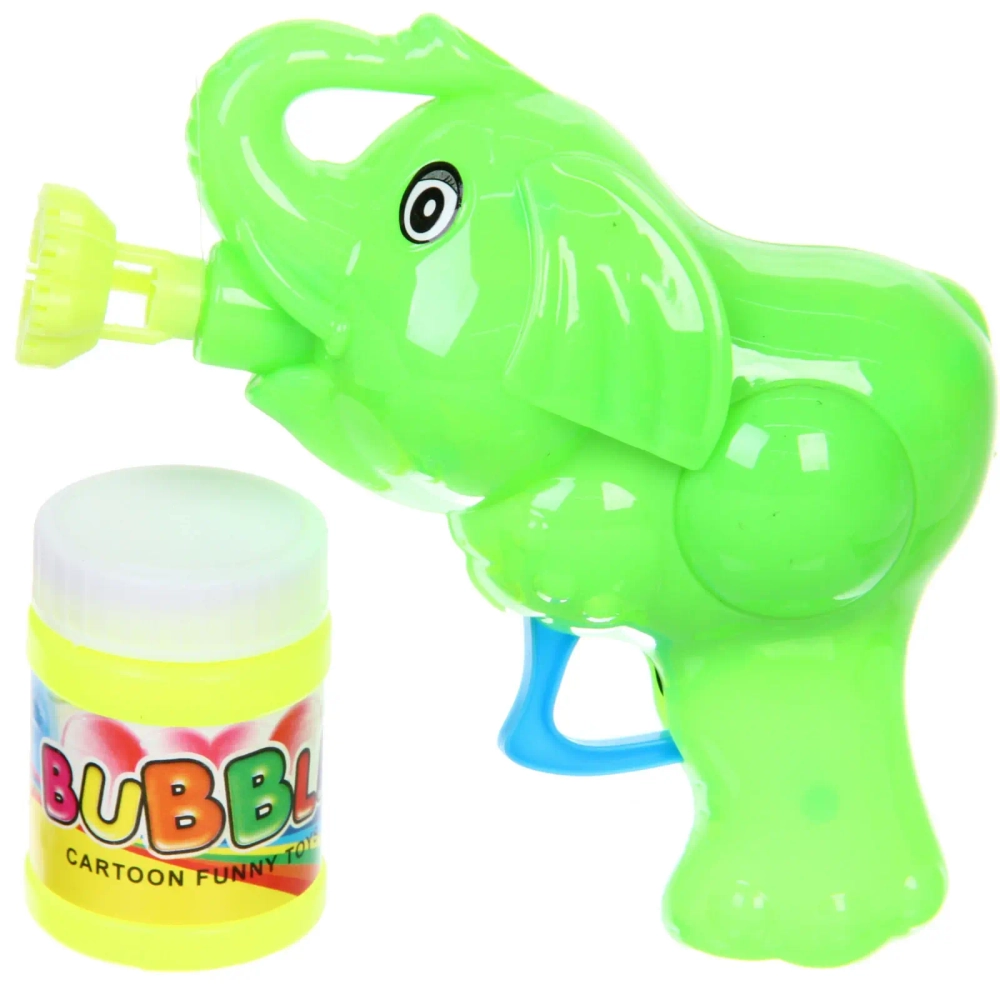 Мыльные пузыри «Слоник» пистолет 12*11,5 см, 50 мл, цвет микс