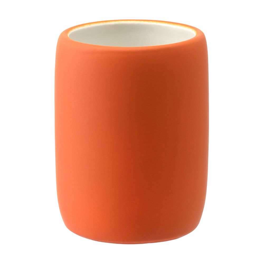 Стакан для зубных щеток Flow, терракотовый