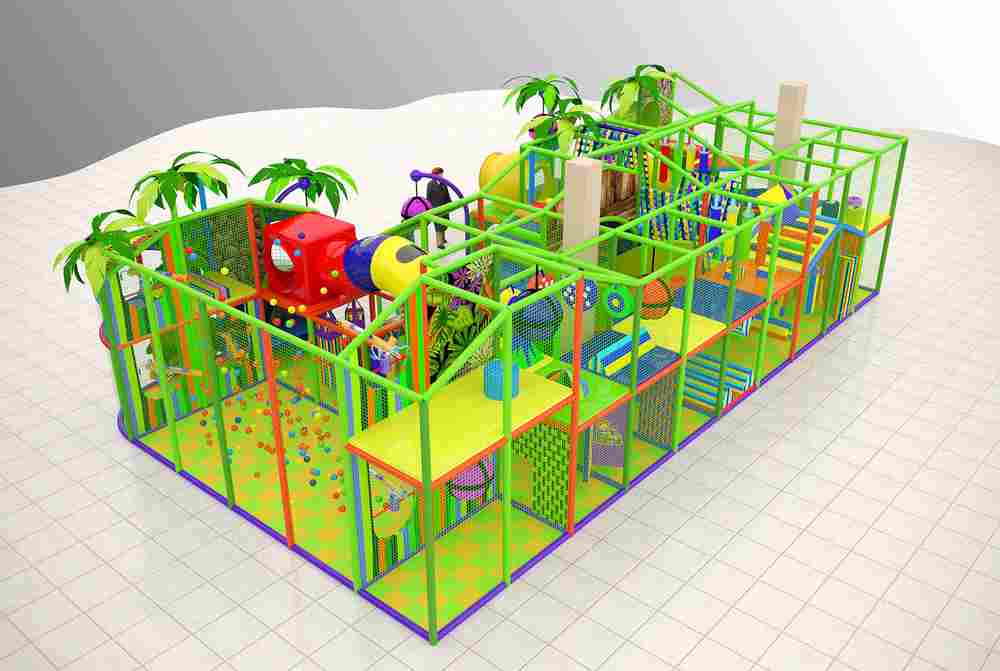 Детский игровой лабиринт «Тайна Джунглей»