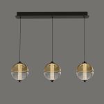 Подвесной светильник MD24022079-3B black/amber