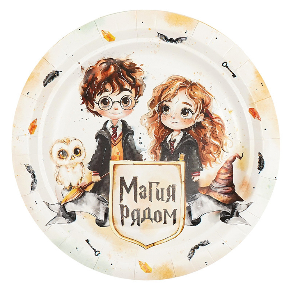 Тарелки "Волшебник" 6 штук