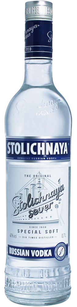Водка СТОЛИЧНАЯ СЕВЕР СПЕЦИАЛЬНАЯ МЯГКАЯ 0,7л