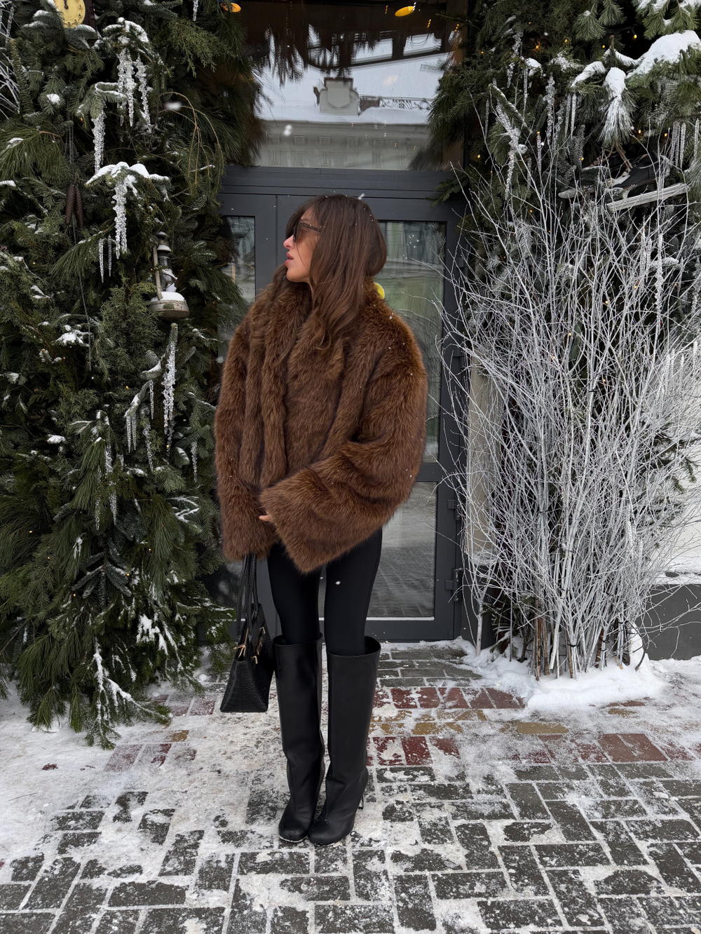 Эко-шуба LISA OGNENNAYA | Рыжий