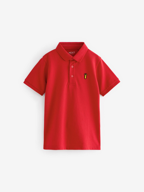 Поло для мальчика Next 337-688, Ярко-красный
