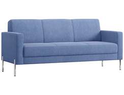 Трехместный диван с подлокотниками Helmut HL-03 ткань Romeo 11