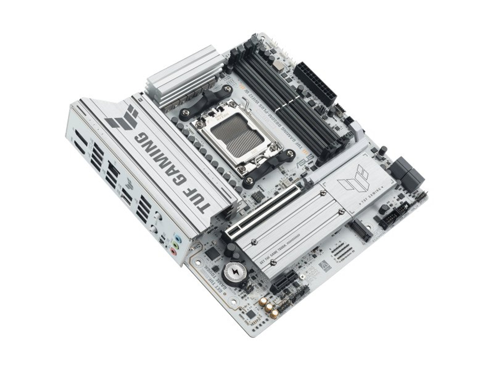 Материнская плата Asus Tuf Gaming B850m-plus Wifi7 W, Socket AM5, AMD B850, mATX, RTL [90MB1MD0-M0EAY0]