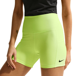 Женские Шорты теннисные Nike Court Dri-Fit Мяч - light lemon twist/black