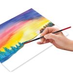 Кисть синтетика, круглая № 1, BRAUBERG PREMIUM, 201000