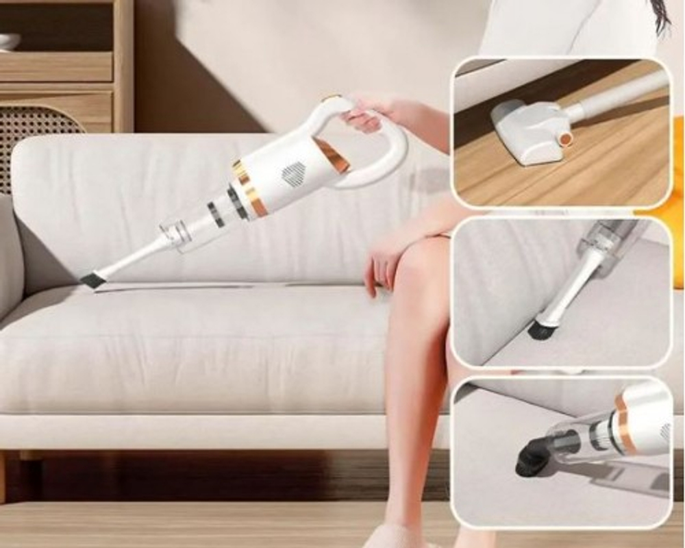 Бытовой беспроводной вертикальный пылесос