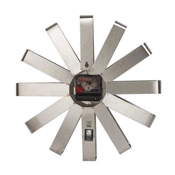 Часы настенные Ribbon Ø30 см сталь