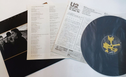 Винтажная виниловая пластинка LP U2 The Joshua Tree (Japan 1987) (No sticker)
