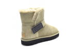 UGG Mini Bailey Graphic Logo Suede Olive