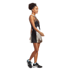 Женская теннисное платье adidas T Premium Dress Women - Black, Multicoloured