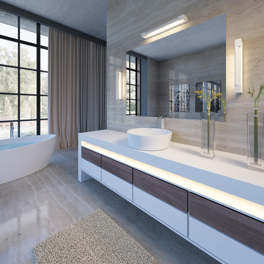 3887/12WW HIGHTECH ODL20 495 бел/металл Настен.поворотн.светильник LED 4000K 12W 220V IP44 ARNO