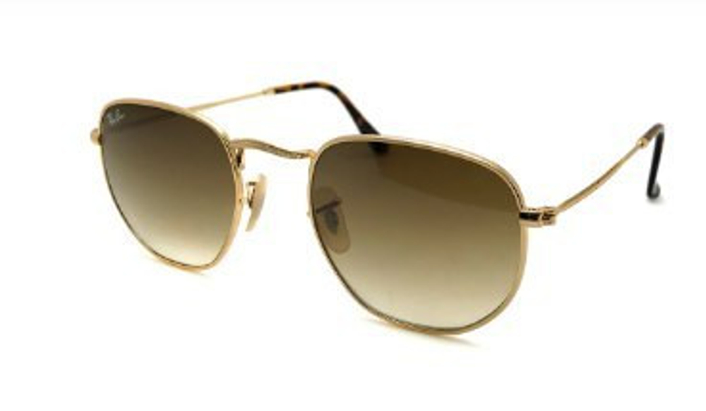 Ray Ban Hexagonal RB 3548N 001/51 / 51 mm